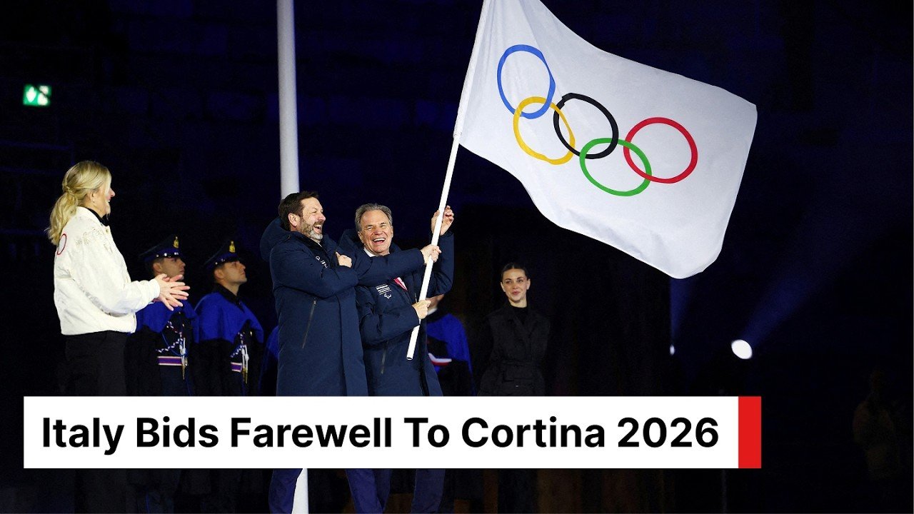 Milan skyline host city of the 2026 Winter Olympics in Italy